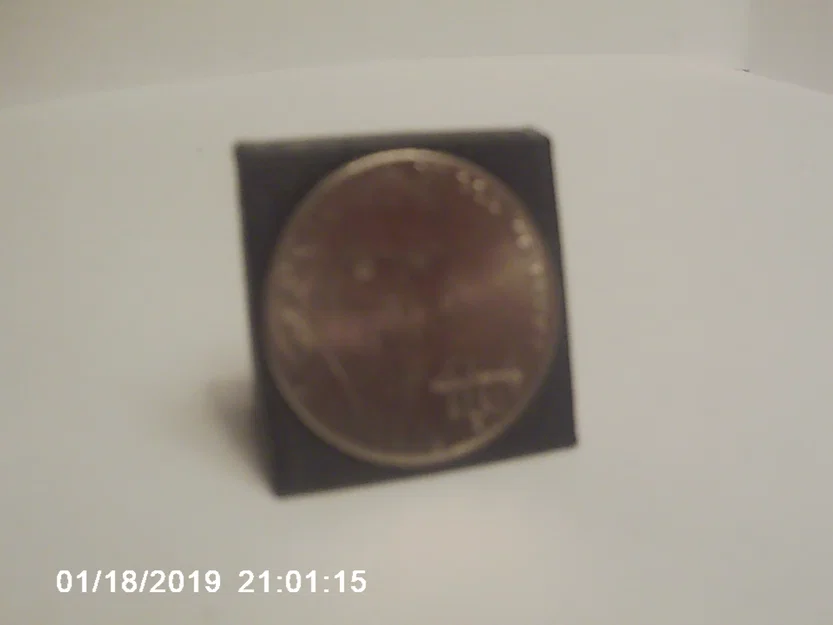 Giá đỡ đồng xu Nickel – Đế trưng bày tối giản in 3D cho đồng Nickel Mỹ - Image 1