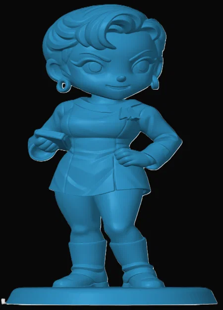 Mô hình nhân vật Uhura phong cách Chibi cho tín đồ Star Trek - Image 1
