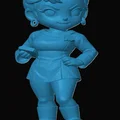 Mô hình nhân vật Uhura phong cách Chibi cho tín đồ Star Trek - Thumbnail 1