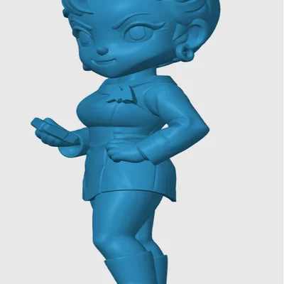 Mô hình nhân vật Uhura phong cách Chibi cho tín đồ Star Trek