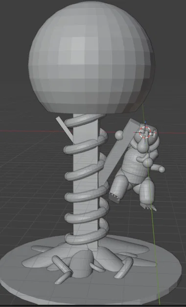 Mô hình khỉ mũi vòi (Proboscis Monkey) - Image 1