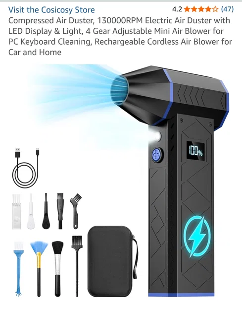 Giá treo máy thổi bụi COSICOSY cho Honeycomb Storage Wall - Image 1