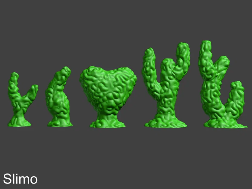 100 Mẫu Cây Giả Tưởng Cho Đế Mô Hình & Terrain (Alien Vegetation 61) - Image 2