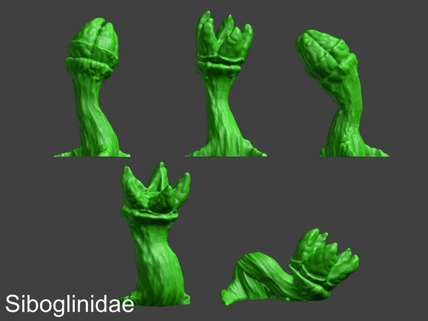 100 Mẫu Cây Giả Tưởng Cho Đế Mô Hình & Terrain (Alien Vegetation 61) - Image 3