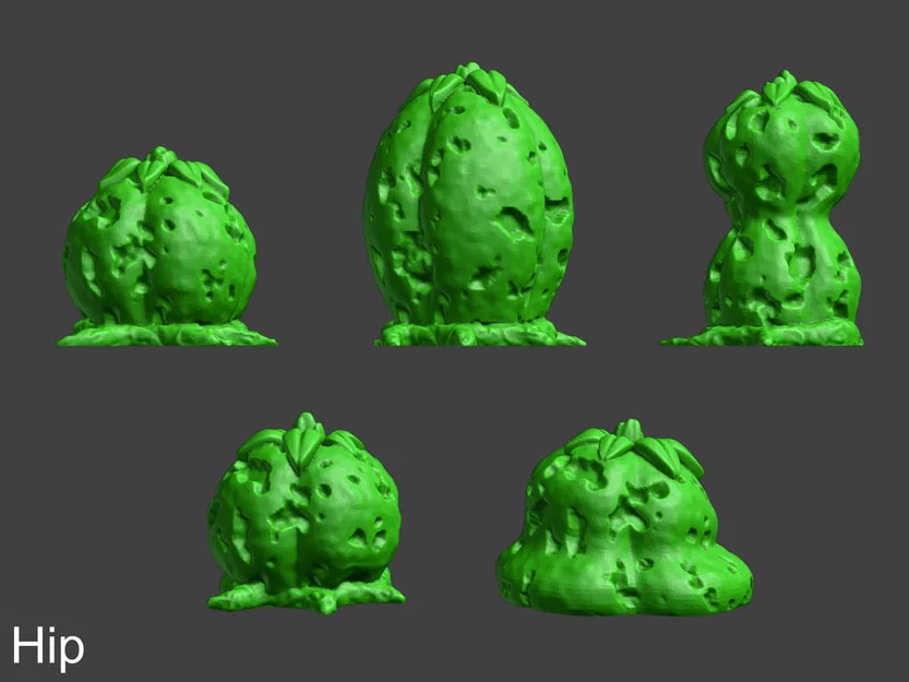 100 Mẫu Cây Giả Tưởng Cho Đế Mô Hình & Terrain (Alien Vegetation 61) - Image 14