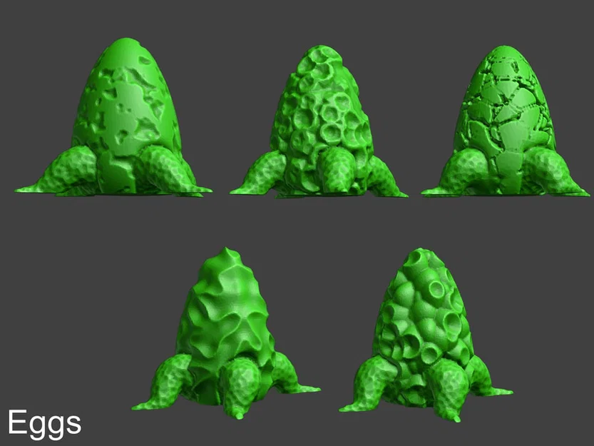 100 Mẫu Cây Giả Tưởng Cho Đế Mô Hình & Terrain (Alien Vegetation 61) - Image 17