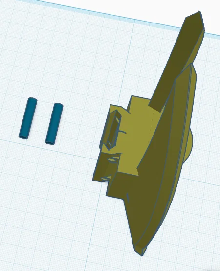 Doom Meathook - Phụ kiện gắn ray Picatinny phong cách game - Image 1