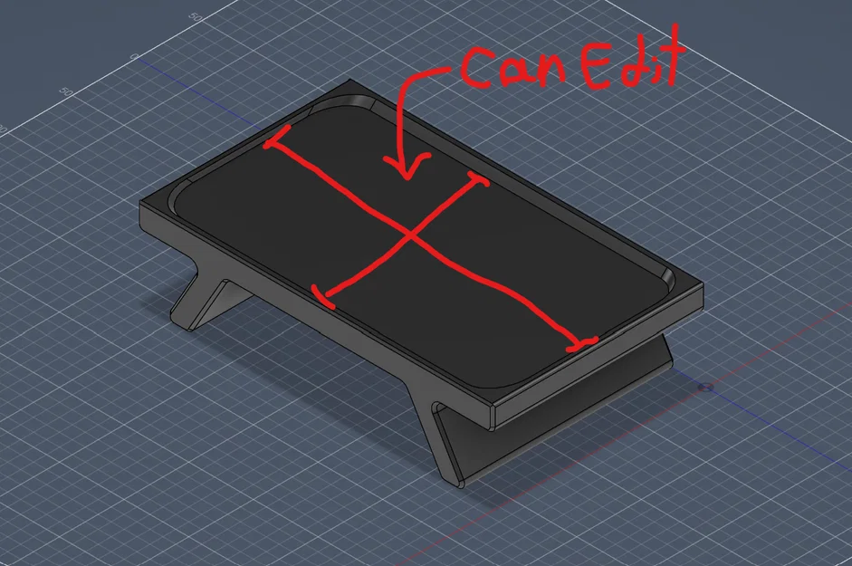 Đế kê bát ăn cho mèo (Parametric) - Image 4