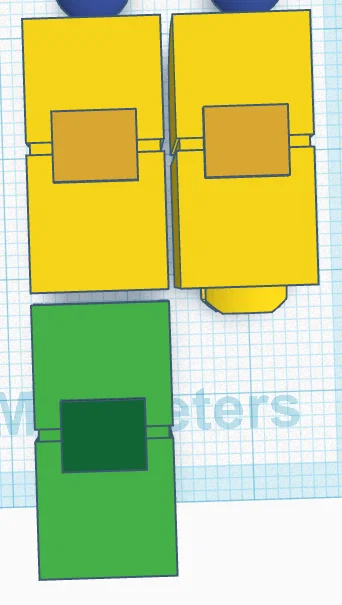 Bộ kit lắp ráp mô hình FanBlox Roblox Robot-Bloxian in 3D - Image 5