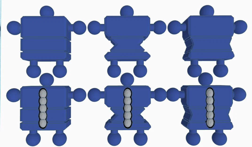 Bộ kit lắp ráp mô hình FanBlox Roblox Robot-Bloxian in 3D - Image 9