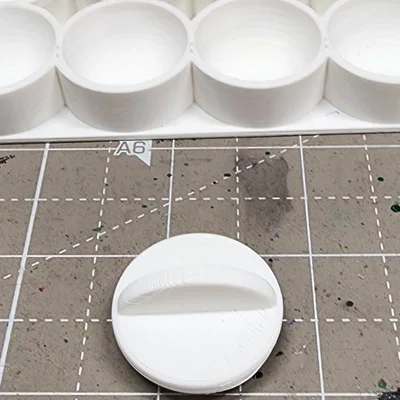 Nắp đậy khay pha màu (Paint Pallet) in 3D tiện lợi