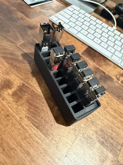 Khay đựng SFP chuẩn Gridfinity gọn gàng cho bàn làm việc - Image 1