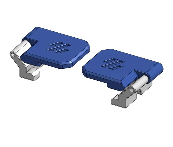 Bản lề tấm panel trước 270° cho Voron 2.4 - Có thể tháo rời - Image 1