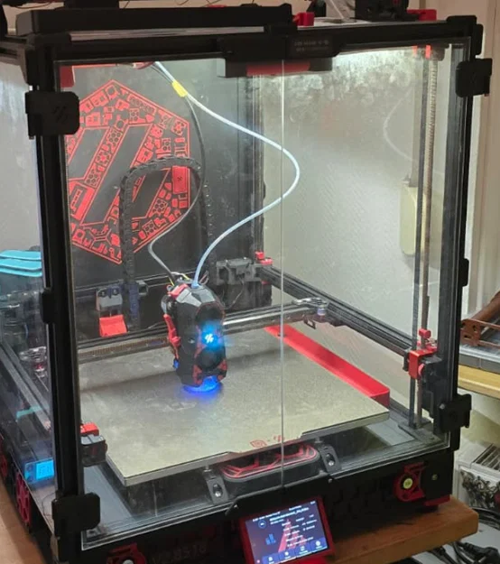 Bản lề cửa trước Voron 2.4 270 độ: Giải pháp cho gioăng cửa dày - Image 1