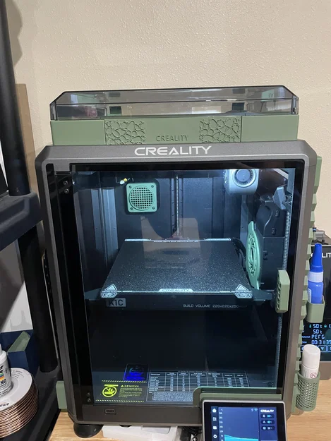 Betweener_texture1_v2_creality_K1C - Miếng ốp trang trí có vân cho K1C - Image 1