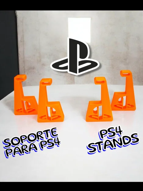 Chân đế in 3D cho máy game PS4 - Bền, đẹp, dễ in - Image 2