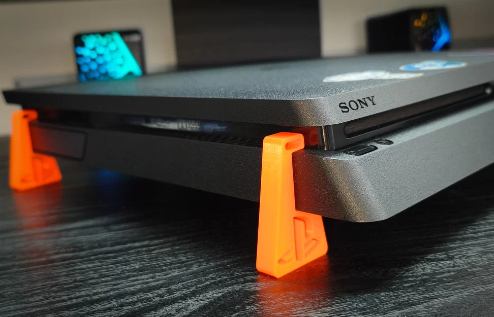 Chân đế in 3D cho máy game PS4 - Bền, đẹp, dễ in - Image 5