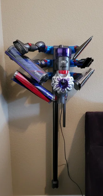 Bộ giá treo phụ kiện và đế sạc cho Dyson V8 - Image 1