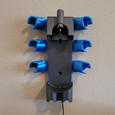 Bộ giá treo phụ kiện và đế sạc cho Dyson V8