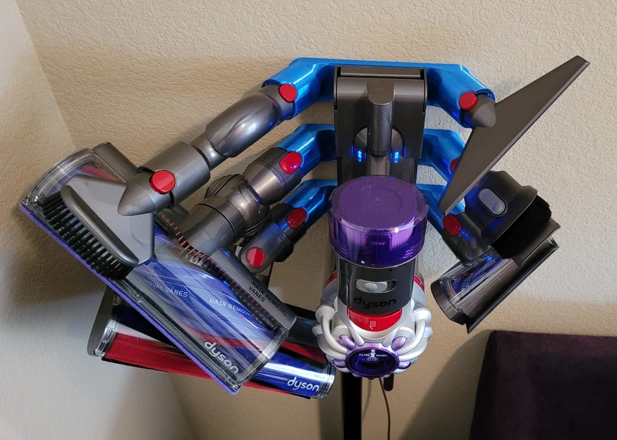 Bộ giá treo phụ kiện và đế sạc cho Dyson V8 - Image 7