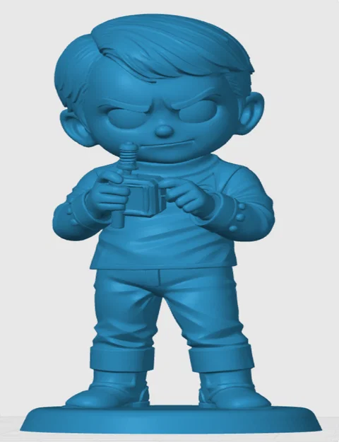 Mô hình 3D Scotty phong cách Chibi - Đồ trang trí Star Trek độc đáo - Image 3