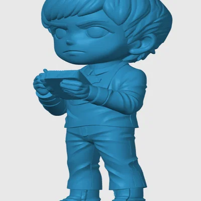 Mô hình 3D Chekov Star Trek phiên bản Chibi đáng yêu cho fan