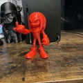 Mô hình Angry Knuckles 3D in ấn độc đáo cho góc làm việc - Thumbnail 1