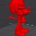 Mô hình Angry Knuckles 3D in ấn độc đáo cho góc làm việc - Thumbnail 4