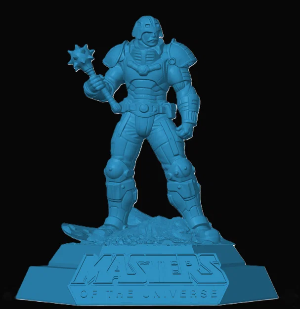 Mô hình Man-At-Arms trong Masters of the Universe in 3D - Image 1