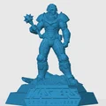Mô hình Man-At-Arms trong Masters of the Universe in 3D - Thumbnail 3
