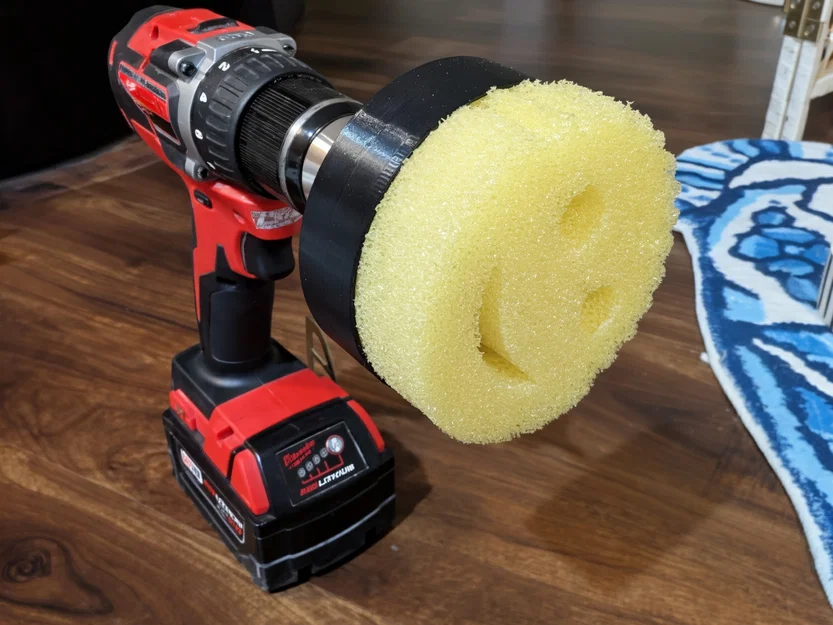 Đầu gắn máy khoan cho Scrub Daddy - Dụng cụ vệ sinh thông minh - Image 1