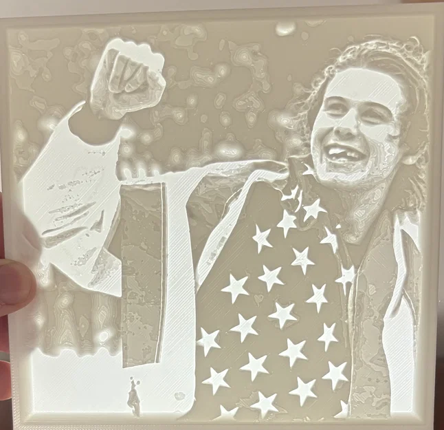 Mô hình 3D chân dung Jack Hughes tại Olympic cực đẹp - Image 1