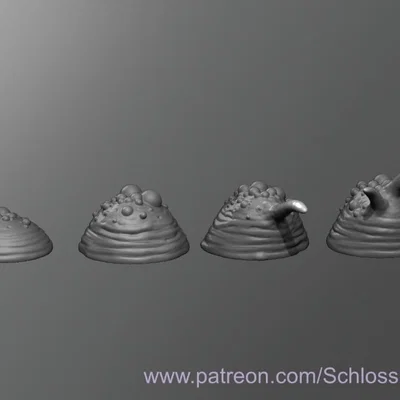 Mô hình Tar Jelly 3D in cho D&D và Tabletop - Thiết kế độc đáo