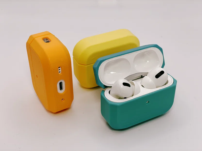 Ốp bảo vệ Flat-Edged cho AirPods Pro (2) - Image 1