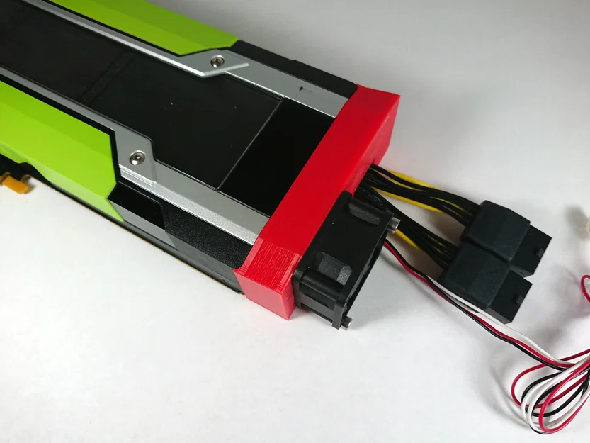 Ngàm gắn quạt 40mm cho Nvidia Tesla P40 / P100 / M40 - Image 1