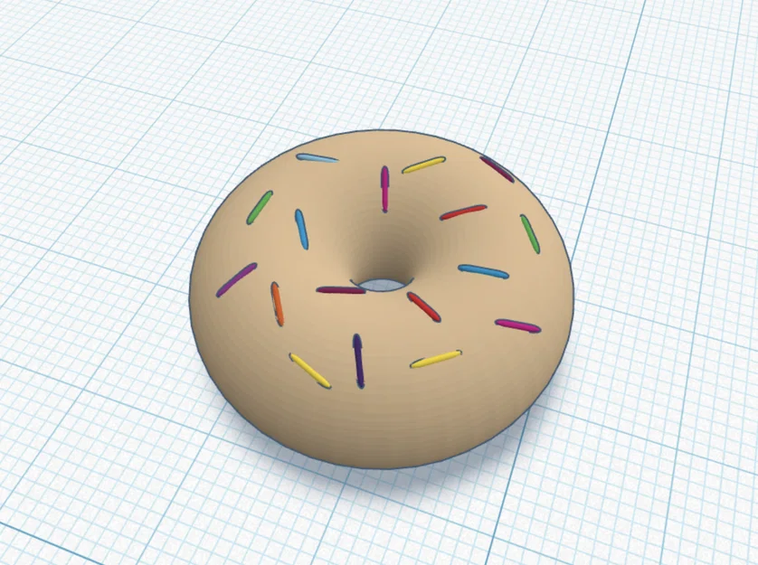 Mô hình bánh donut mini đáng yêu trang trí bàn làm việc cực xinh - Image 6