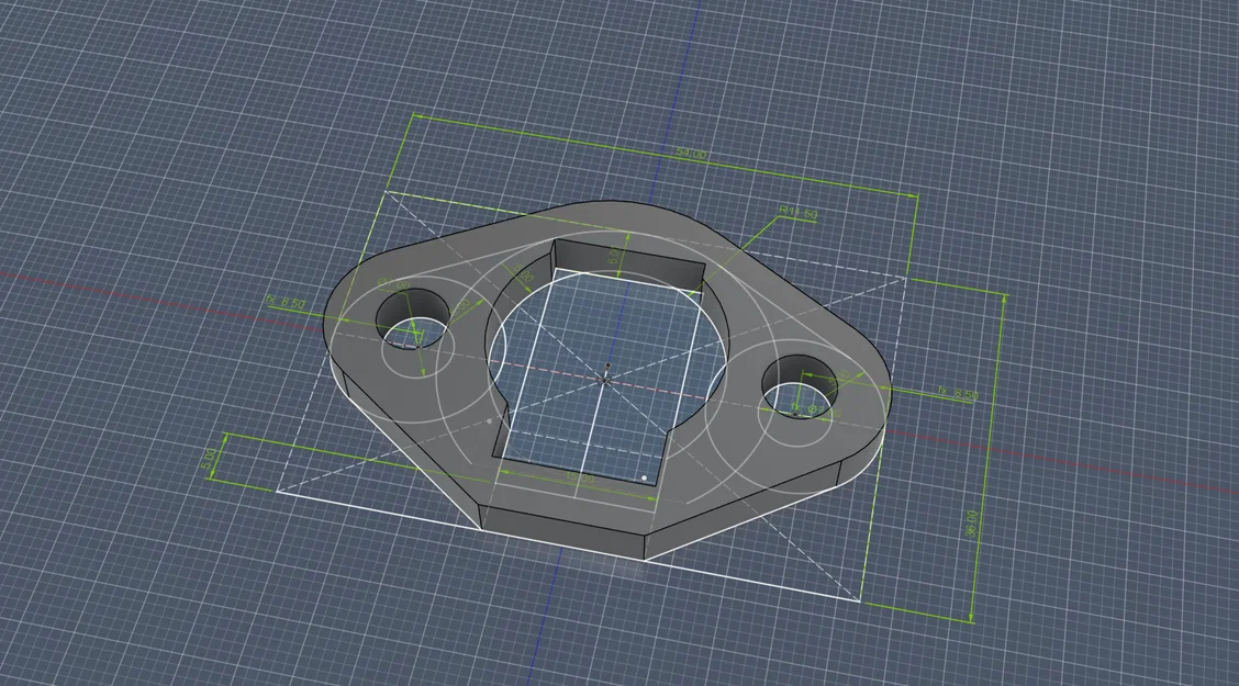 Miếng đệm Carburetor (Spacer) - Linh kiện 3D hỗ trợ sửa chữa động cơ - Image 1