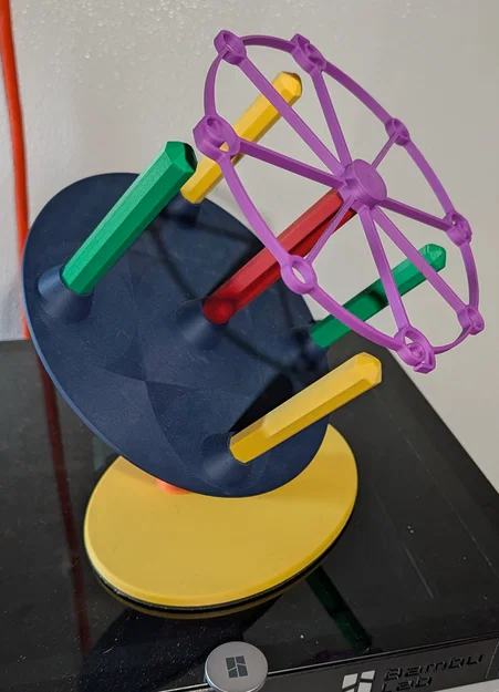 Bộ xoay chống rối len Yarn Tangle stop spinner - Image 1