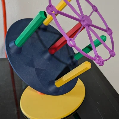 Bộ xoay chống rối len Yarn Tangle stop spinner