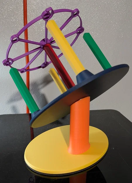 Bộ xoay chống rối len Yarn Tangle stop spinner - Image 2