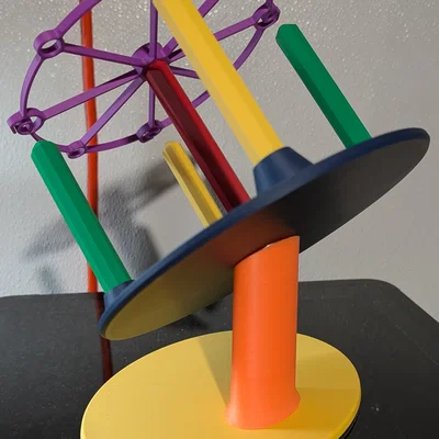 Bộ xoay chống rối len Yarn Tangle stop spinner