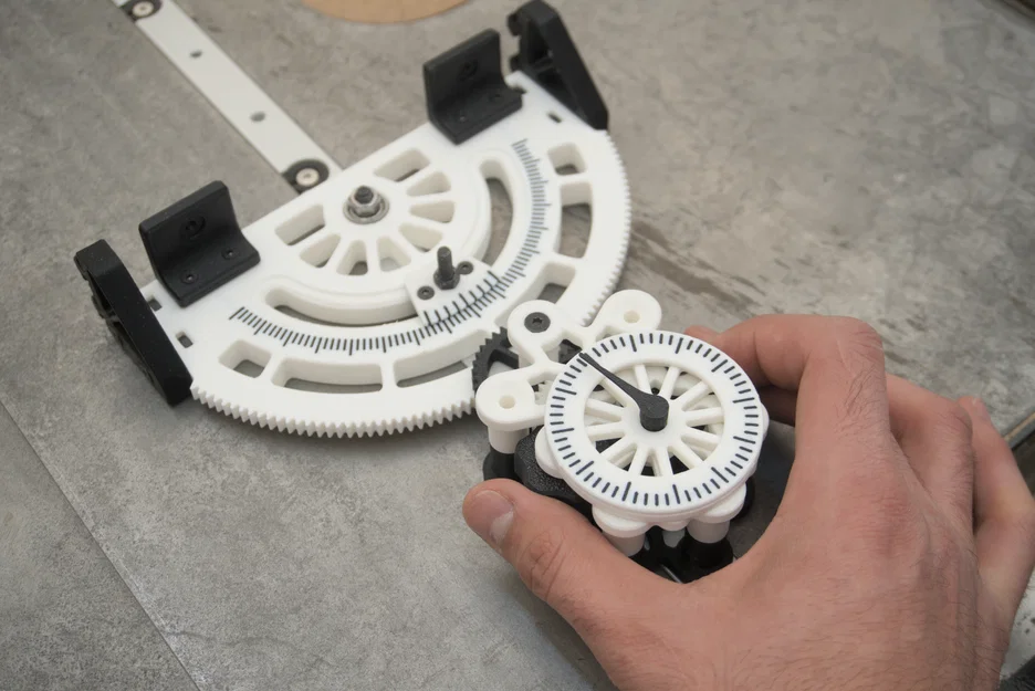 Thước đo góc Miter chính xác tỷ lệ 10:1 - Image 2