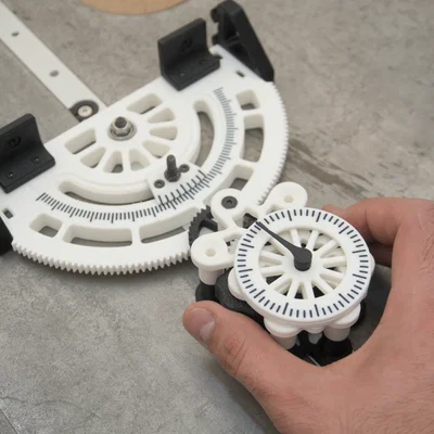 Thước đo góc Miter chính xác tỷ lệ 10:1