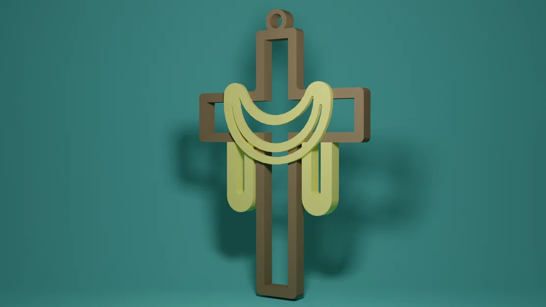 Móc khóa hình thánh giá - Image 1