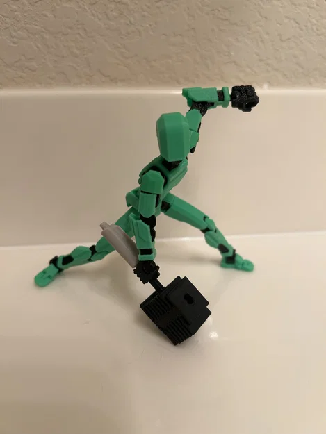 Búa chiến Extruder/Nozzle cho mô hình Dummy 13 (Phụ kiện in 3D) - Image 1