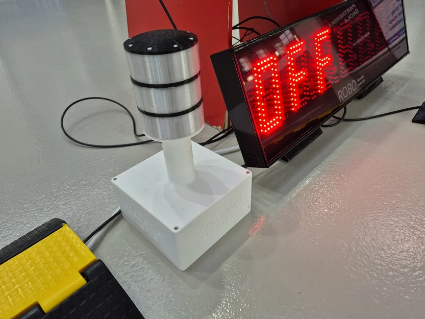 Hệ thống đèn tín hiệu thi đấu robot (Playoff Semaphore) in 3D - Image 3