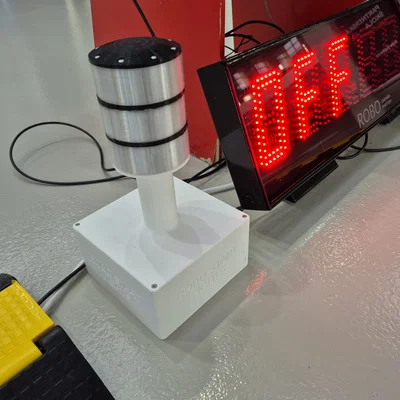Hệ thống đèn tín hiệu thi đấu robot (Playoff Semaphore) in 3D