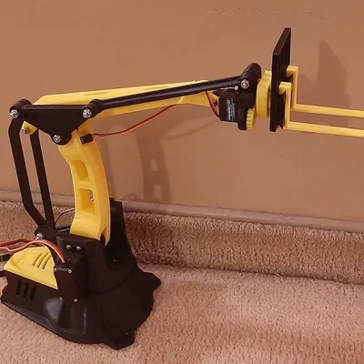 Càng xe nâng có tính năng xoay cho cánh tay robot EEZYbotARM MK2
