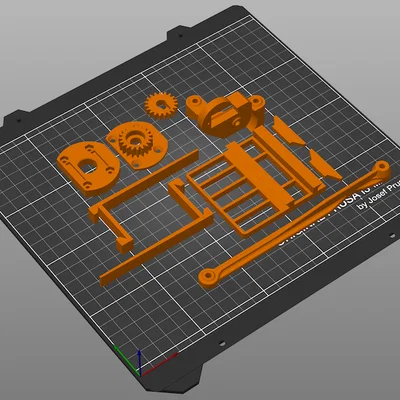 Càng xe nâng có tính năng xoay cho cánh tay robot EEZYbotARM MK2