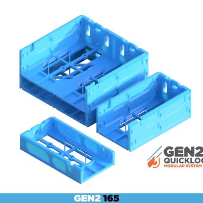 Bộ sưu tập vỏ Case GEN2 165mm - Hệ thống lưu trữ mô-đun